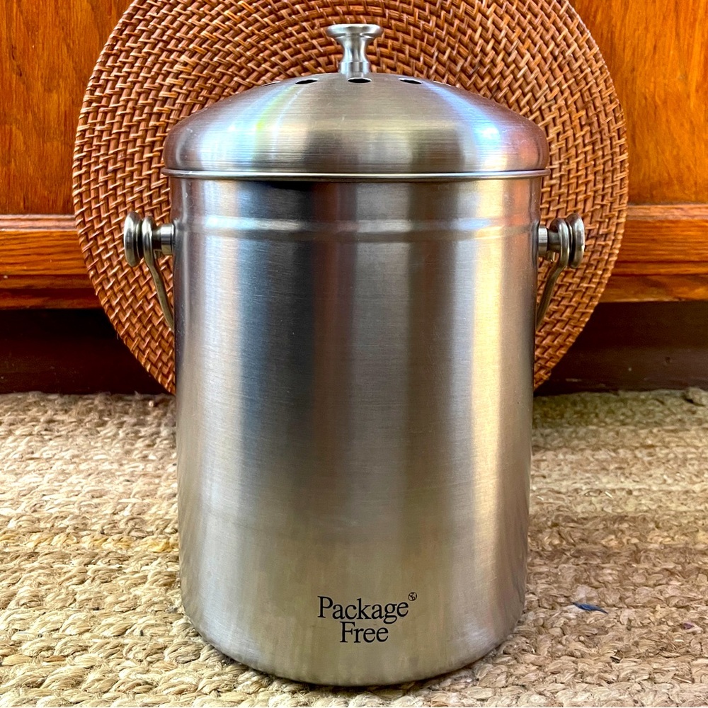 Stainless Steel Compost Bin